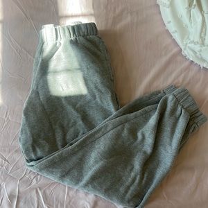 John galt, grey sweatpants